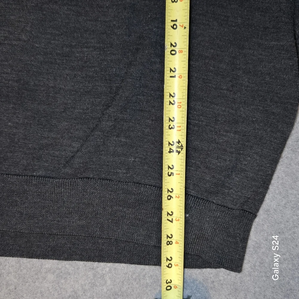 Merino Collection Men’s 2XL‎ Black Sweater 100% Australian Merino Wool V neck